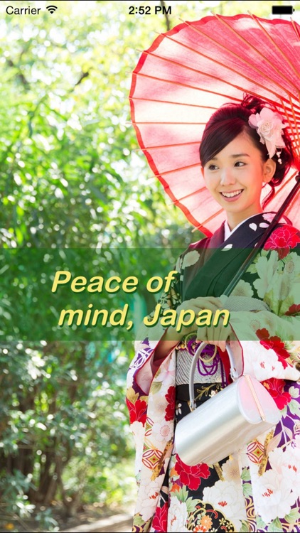 Peace of mind, Japan