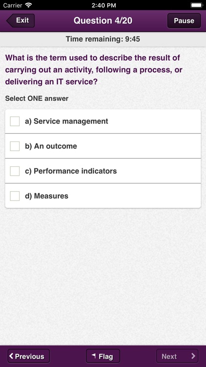 Official ITIL Exam App - India