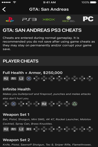Cheats for GTA - for all GTA games (GTA 5 & GTA V) screenshot 3