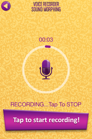 Voice Recorder Sound Morphing & Audio Effects - Transform your Speech with Vocal Changer screenshot 2