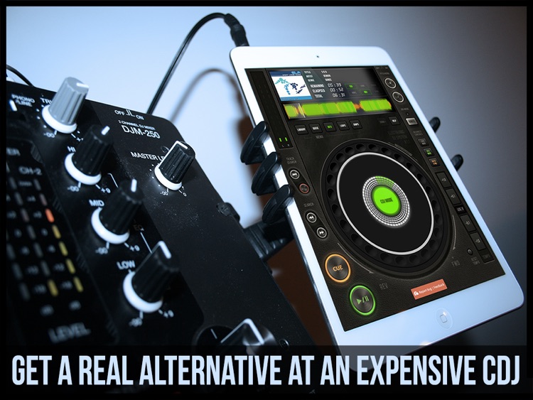 EDJ - DJ CDJ Mixer & DJing Scratch Turntable