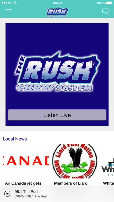 How to cancel & delete CKRW 96.1 The Rush from iphone & ipad 1
