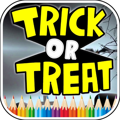 Trick Or Treat Coloring Book - Halloween Game iOS App