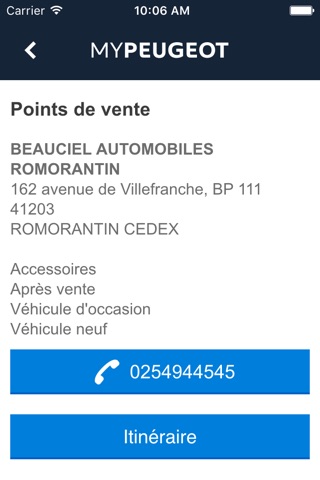 MyPeugeot screenshot 4