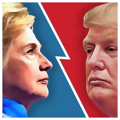 Hillary vs Trump Votes Icon