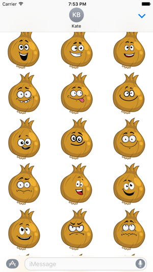 Sticker Me: Onion Emotions(圖2)-速報App