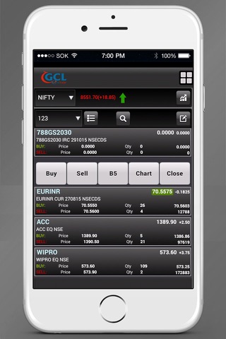 Gcl e-lite Trader screenshot 2