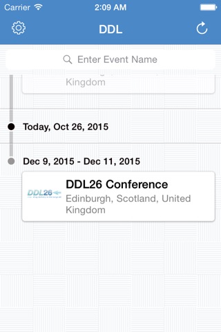 DDL Conference screenshot 2