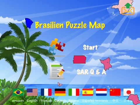 Brazil Puzzle Map screenshot 3