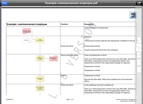 Process Modeller Lite screenshot 4