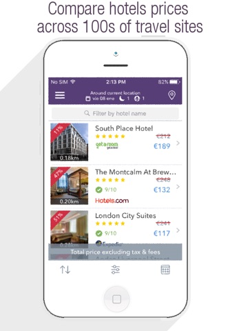 Lodgeo - Book hotels. Better. screenshot 2