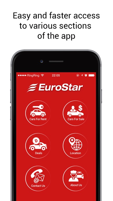 How to cancel & delete EuroStar Rent-A-Car from iphone & ipad 1