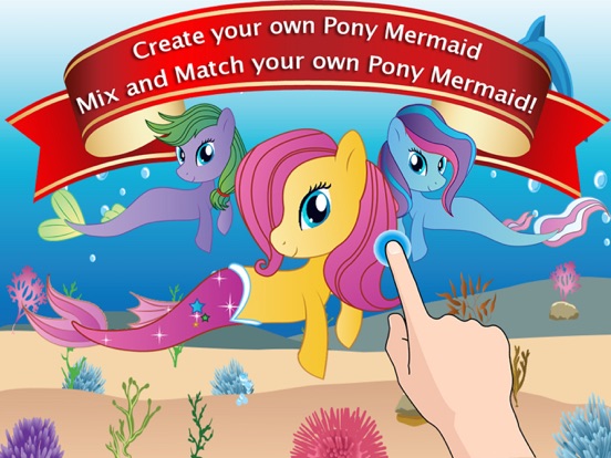 Dress Up Games for Girls - Fun Mermaid Pony Games на iPad