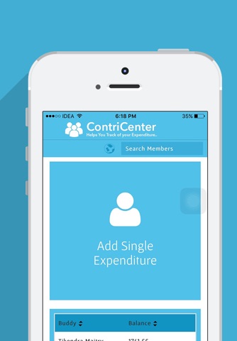 ContriCenter - Helps You Keep Track of Your Expenditure screenshot 3