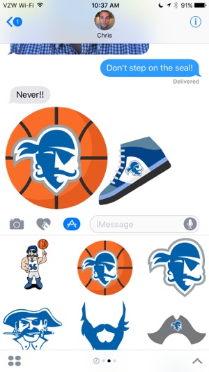 Seton Hall Stickers(圖3)-速報App