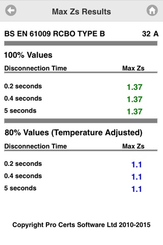 Max Zs Values screenshot 2