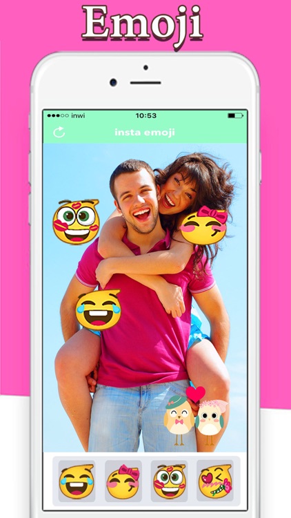 Insta Emoji Live - Add Cool Emoticon Stickers