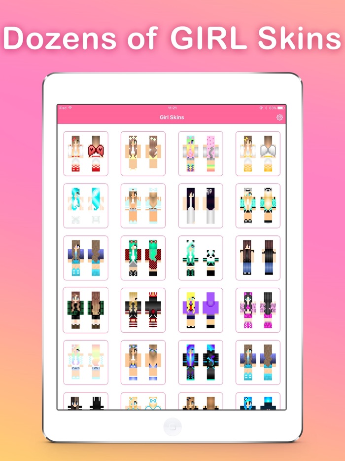 Girl Skins Free for Minecraft