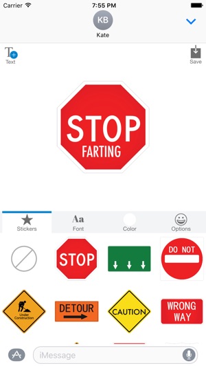 Road Signs - MYOSE - Make Your Own Sticker Emoji(圖2)-速報App