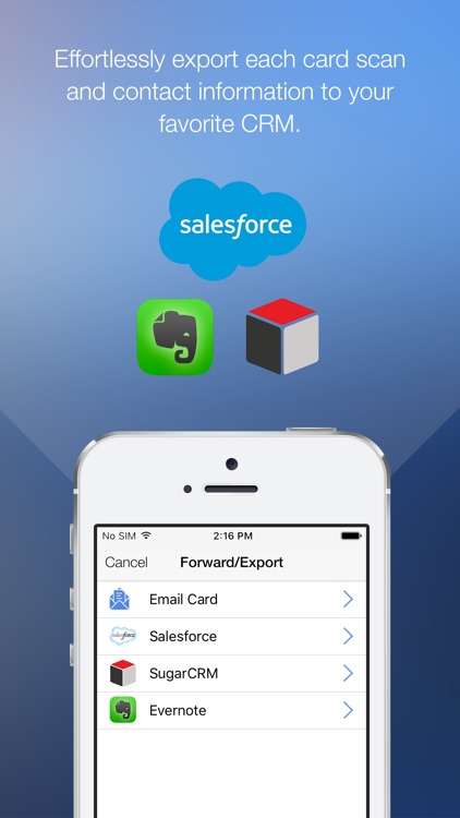 ScanBizCards Lite screenshot-4