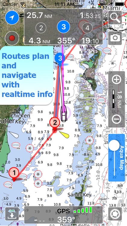 Aqua Map UK Ireland Boat GPS screenshot-3