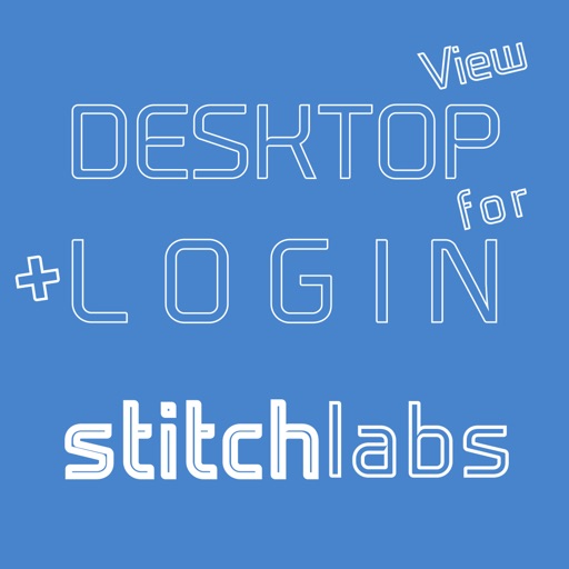 DESKTOP VIEW + LOGIN for stitchlabs