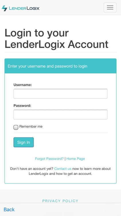 LenderLogix Mobile