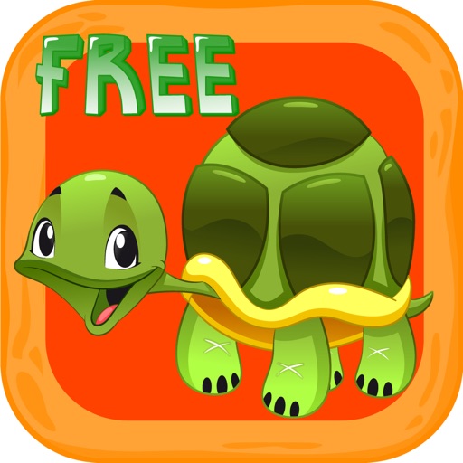 Running Turtle Kids Game Icon