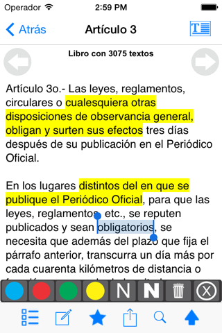 Legislación Mexicana screenshot 3