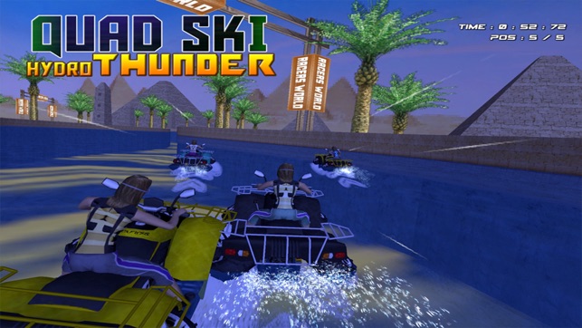 Quad Ski Hydro Thunder - Free JetSki Racing Game(圖5)-速報App