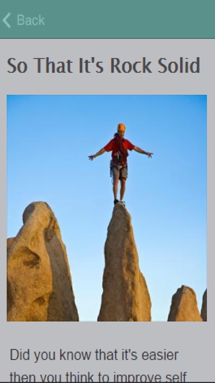 How To Improve Self Confidence