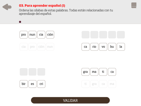 Gramática española - náhled