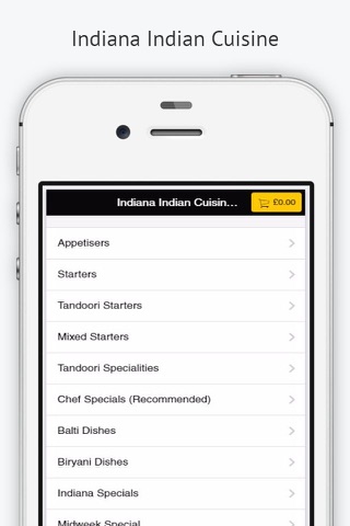 Indiana Indian Cuisine Leyland screenshot 2