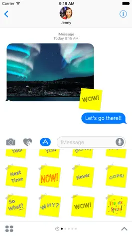 Game screenshot Sticky Notes for iMessage mod apk