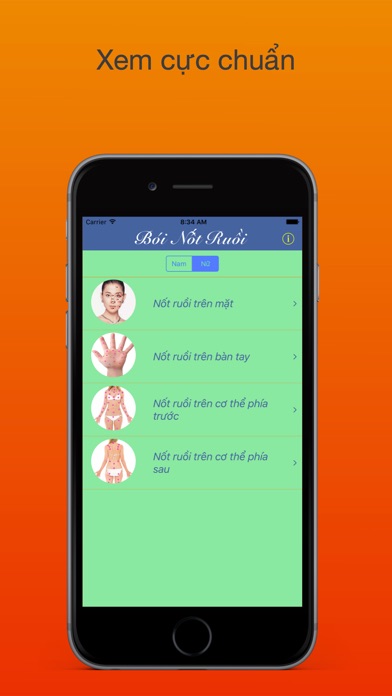 Bói Nốt Ruồi - Xem vận mệnh 1.4 IOS -