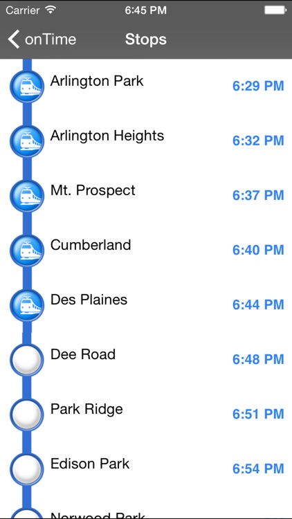 onTime : Metra (FREE)