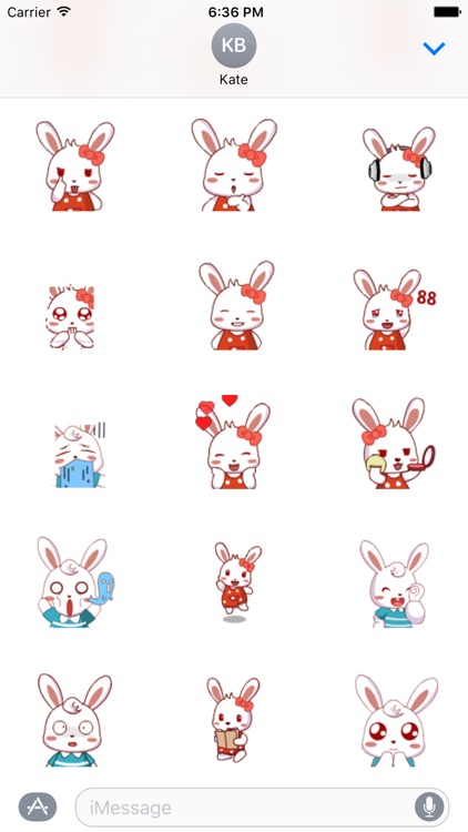 Pretty Animated Rabbit Gifs & Emoji & Stickers New