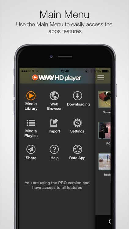 WMV HD Player - Video, Media Player & Importer Pro screenshot-3