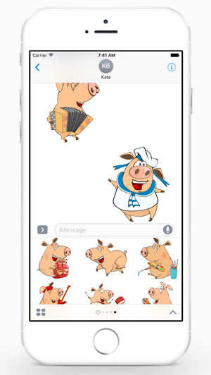 Piggy Pig Sticker Pack(圖4)-速報App