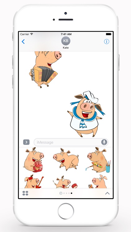 Piggy Pig Sticker Pack screenshot-3