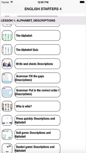 English Segundo de Primaria Level Starters 4 for iPhone(圖1)-速報App