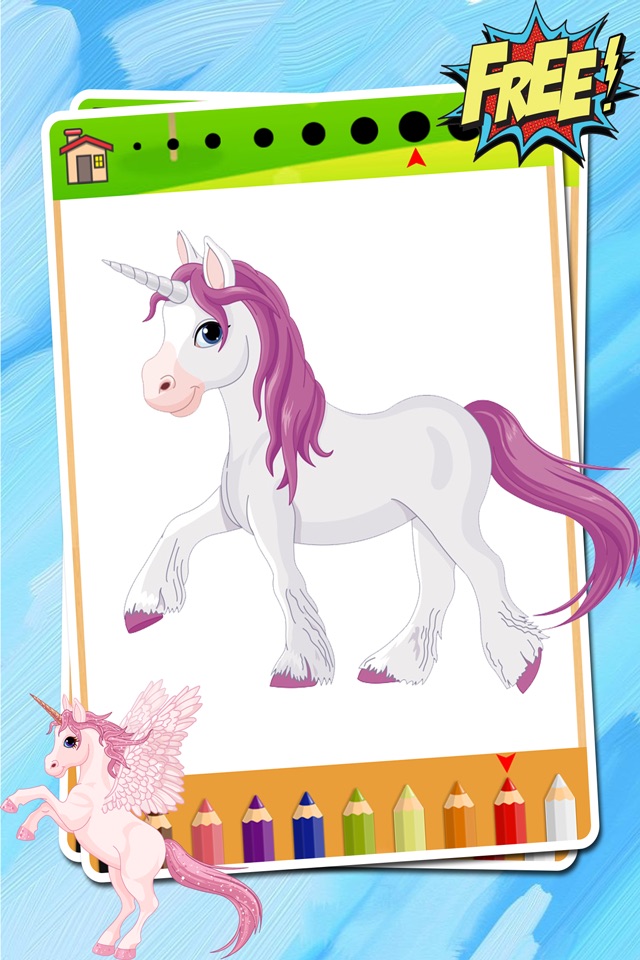My Pony Coloring Book Princess For Girls screenshot 3