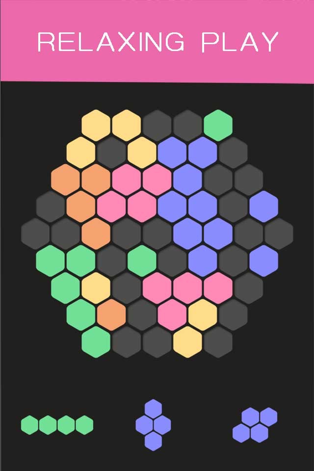 Hex Puzzle-Six Sides Unroll & Unblock Tiles Slide screenshot 3