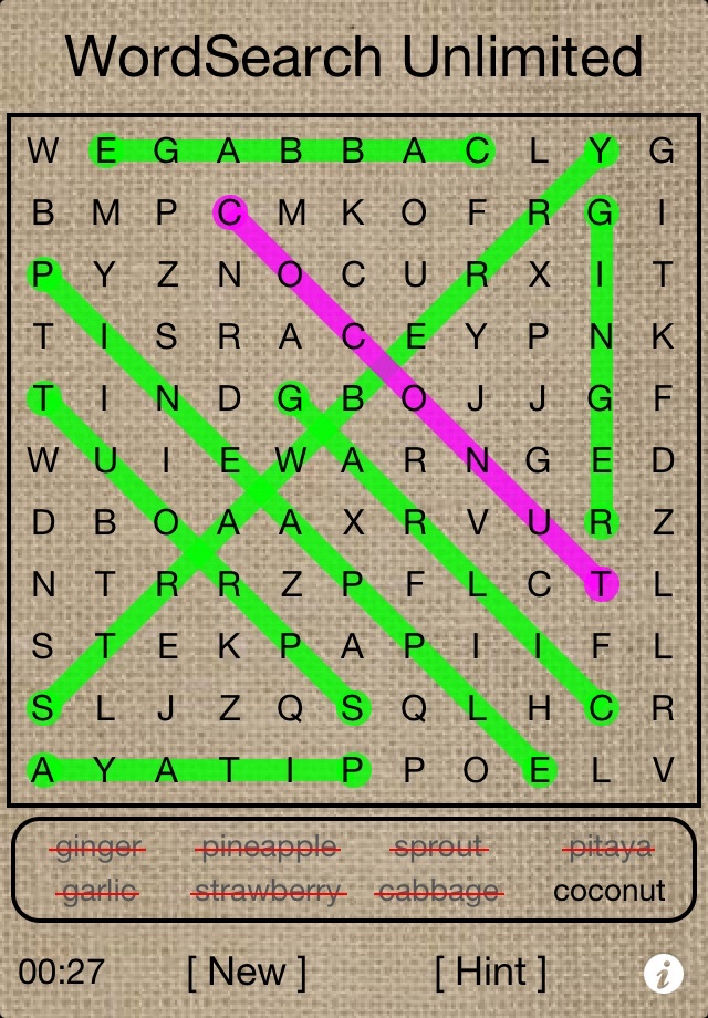 Word Search Unlimited Free screenshot 4