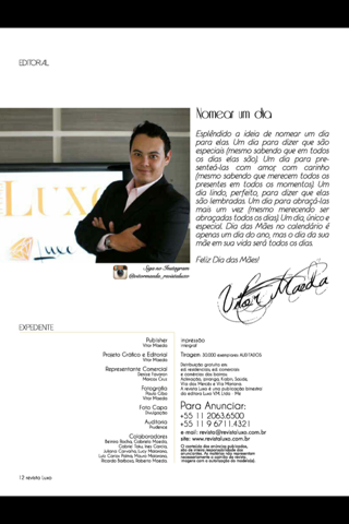 Revista Luxo screenshot 2