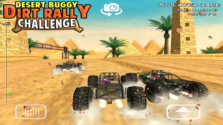 Desert Buggy Dirt Rally Challenge - Free 4 wheel Monster Racing screenshot-0