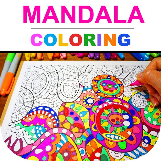 Mandala Coloring Free iOS App