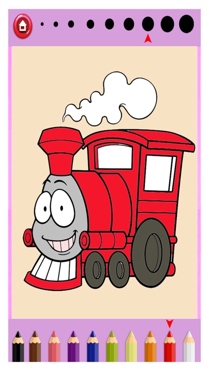 Train Coloring Game for Kids - Kids Learning Game