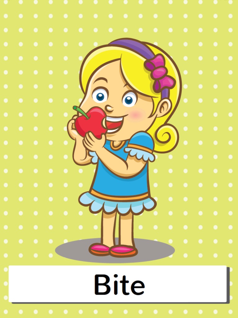【图】Baby Learn Verbs Flashcards: English Vocabulary Learning(截图3)