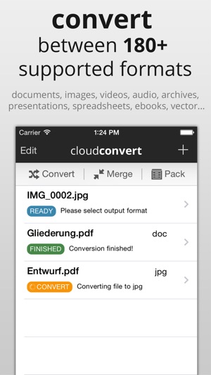 CloudConvert(圖1)-速報App